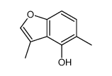 3,5-dimethyl-1-benzofuran-4-ol Structure