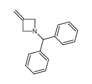 1-(二苯基甲基)-3-亚甲基氮杂啶结构式