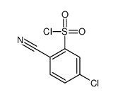 5-Chloro-2-cyanobenzene-1-sulfonyl chloride picture