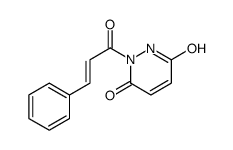 2-(3-phenylprop-2-enoyl)-1H-pyridazine-3,6-dione结构式