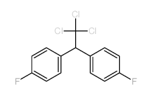 Benzene,1,1'-(2,2,2-trichloroethylidene)bis[4-fluoro- structure