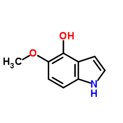 5-Methoxy-1H-indol-4-ol Structure