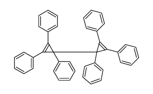 [2,3-diphenyl-1-(1,2,3-triphenylcycloprop-2-en-1-yl)cycloprop-2-en-1-yl]benzene Structure