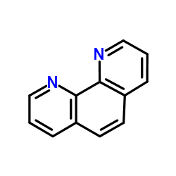 o-Phenanthroline monohydrate Structure