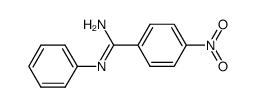 BENZENECARBOXIMIDAMIDE,4-NITRO-N-PHENYL-结构式