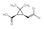 1R,3R-二溴菊酸结构式
