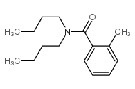 Benzamide,N,N-dibutyl-2-methyl- Structure