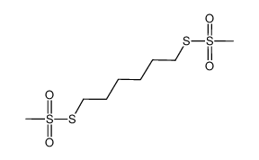 1,6-Hexanediyl Bismethanethiosulfonate Structure