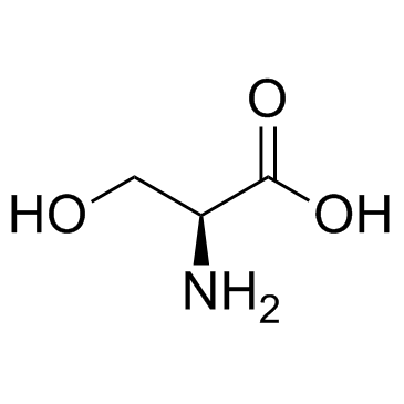 L-丝氨酸结构式