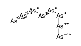 λ1-arsanyl-[[[[(λ1-arsanyl-λ2-arsanyl)-λ2-arsanyl]-λ2-arsanyl]-λ2-arsanyl]-λ2-arsanyl]arsenic结构式
