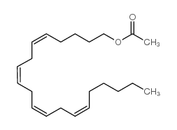 花生四烯酸乙酸酯结构式