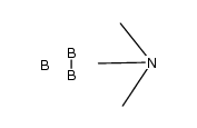 trimethylamine-triborane(7)结构式