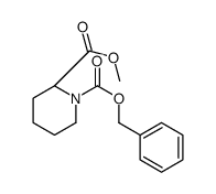 (2R)-1,2-哌啶二羧酸 2-甲基 1-(苯基甲基)酯结构式