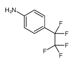 4-(1,1,2,2,2-pentafluoroethyl)aniline结构式