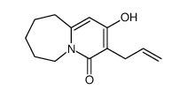 3-Allyl-2-hydroxy-7,8,9,10-tetrahydro-6H-pyrido[1,2-a]azepin-4-one Structure