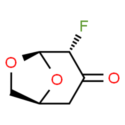 beta-D-erythro-Hexopyranos-3-ulose, 1,6-anhydro-2,4-dideoxy-2-fluoro- (9CI) picture