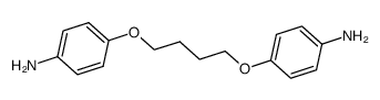 4,4'-(1,4-丁二基)二氧二苯胺结构式