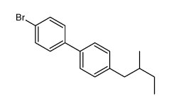 (S)-4-Bromo-4'-(2-methylbutyl)-1,1'-biphenyl Structure