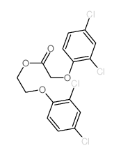 2-(2,4-dichlorophenoxy)ethyl 2-(2,4-dichlorophenoxy)acetate Structure
