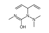 1-(dimethylamino)-3-methyl-1-penta-1,4-dien-3-ylurea结构式