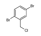 1,4-Dibromo-2-(chloromethyl)benzene Structure