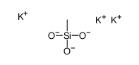 tripotassium,methyl(trioxido)silane Structure