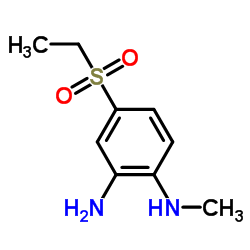 4-(乙基磺酰基)-n1-甲基苯-1,2-二胺结构式