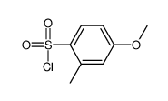 4-METHOXY-2-METHYL-BENZENESULFONYL CHLORIDE结构式