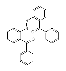 [2-[(2-benzoylphenyl)diazenyl]phenyl]-phenylmethanone Structure