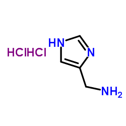 (1H-咪唑-4-基)甲胺双盐酸盐结构式