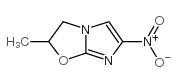 2-Methyl-6-nitro-2,3-dihydro-imidazo[2,1-b]oxazole Structure