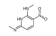 N*2*,N*6*-Dimethyl-3-nitro-pyridine-2,6-diamine Structure