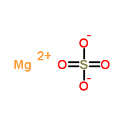 magnesium sulfate Structure