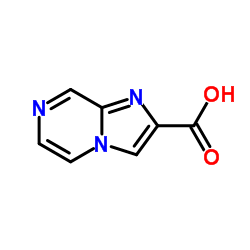 Imidazo[1,2-a]pyrazine-2-carboxylic acid Structure