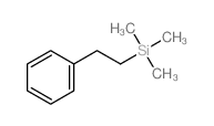 trimethyl-phenethyl-silane structure