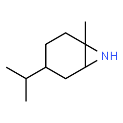 7-Azabicyclo[4.1.0]heptane,1-methyl-4-(1-methylethyl)-(9CI) Structure