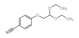 4-(2,2-二乙氧基-乙氧基)-苄腈结构式