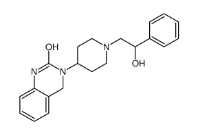 3-[1-(2-hydroxy-2-phenylethyl)piperidin-4-yl]-1,4-dihydroquinazolin-2-one Structure