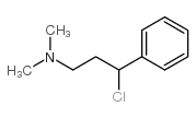 (3-氯-3-苯基丙基)-二甲胺盐酸盐结构式