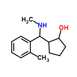 Cyclopentanol, 2-[o-methyl-alpha-(methylamino)benzyl]- (8CI) structure