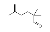 2,2,5-trimethylhex-5-enal Structure