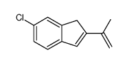 6-chloro-2-prop-1-en-2-yl-1H-indene Structure
