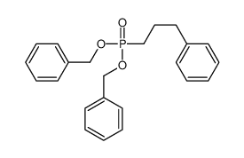 3-bis(phenylmethoxy)phosphorylpropylbenzene结构式