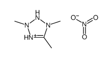 1,3,5-trimethyl-1,2-dihydrotetrazol-1-ium,nitrate结构式