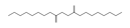 9,12-dimethyleneicosane Structure