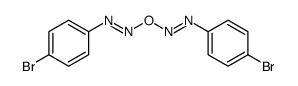(4-bromophenyl)-[(4-bromophenyl)diazenyl]oxydiazene结构式