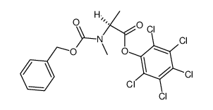 Z-(NMe)Ala-OPcp Structure