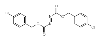 偶氮二甲酸二(对氯苄基)酯结构式