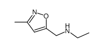 ethyl-(3-methyl-isoxazol-5-ylmethyl)-amine Structure