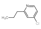 4-氯-2-丙基吡啶结构式